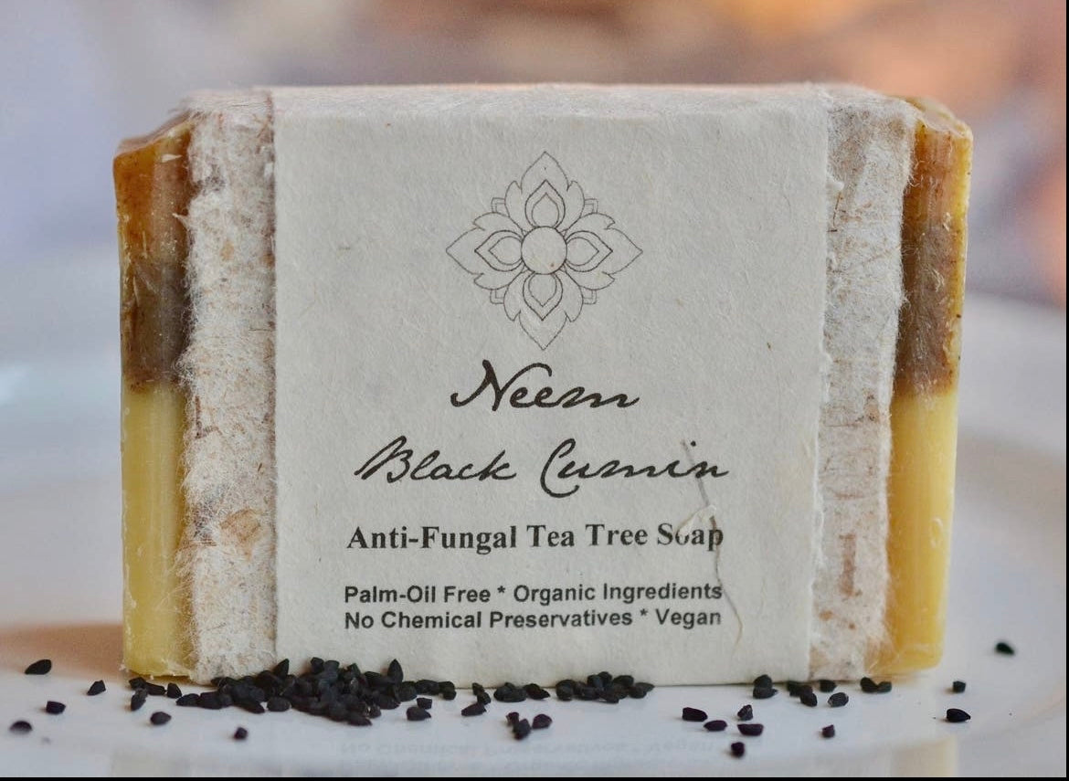Neem Black Cumin Tea Tree Anti-Fungal Organic Soap