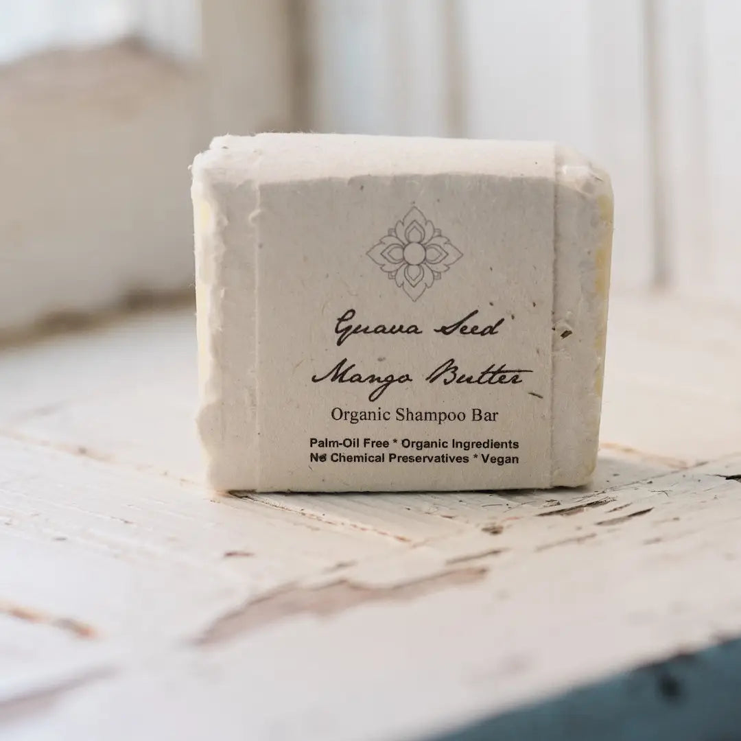 Guava Seed Mango Butter Organic Shampoo Bar